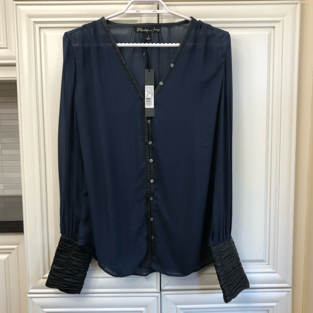 NWT Elizabeth and James Chantal blouse
